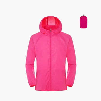 Waterproof Men's and Women's Hooded Zip Jacket