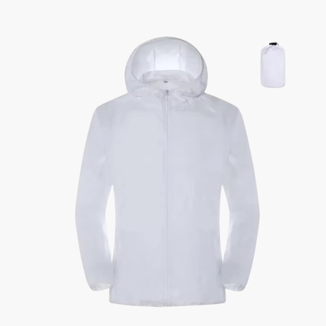 Waterproof Men's and Women's Hooded Zip Jacket