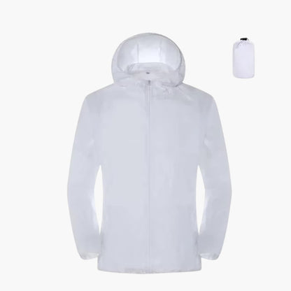 Waterproof Men's and Women's Hooded Zip Jacket