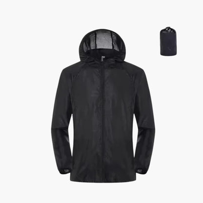 Waterproof Men's and Women's Hooded Zip Jacket