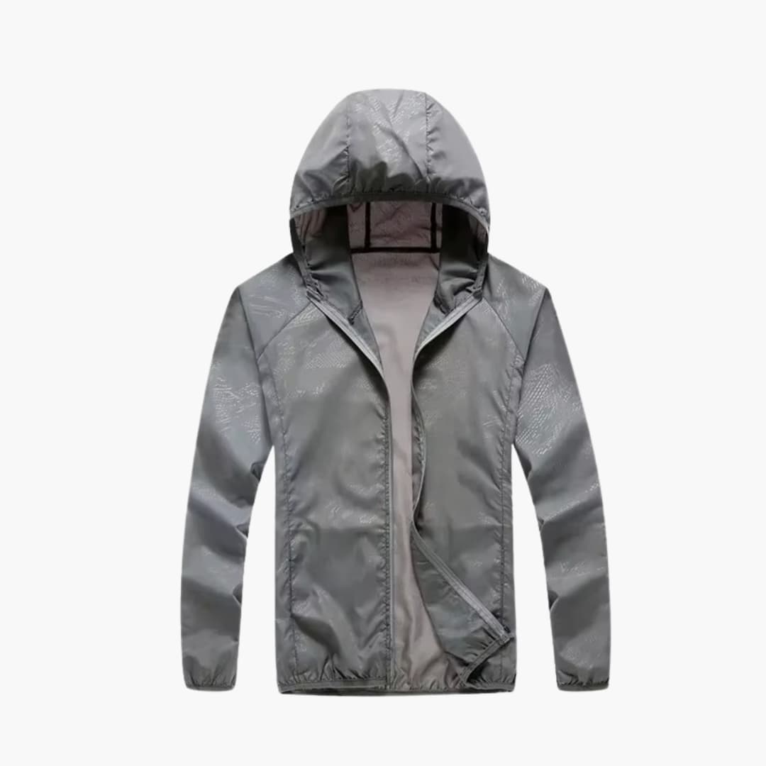 Waterproof Men's and Women's Hooded Zip Jacket - Vossary
