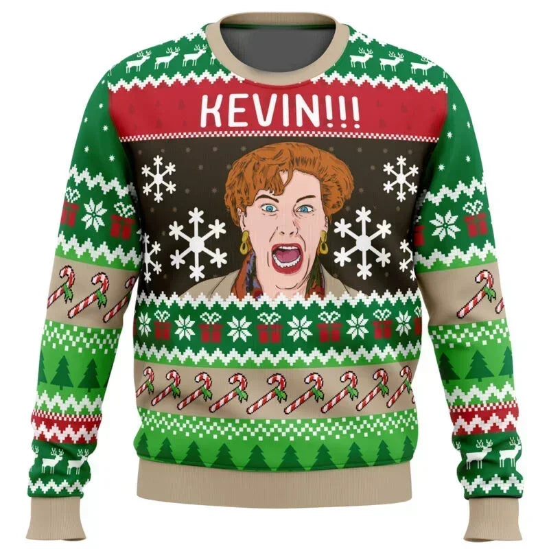 Comfy Holiday Crew Neck Winter Sweater