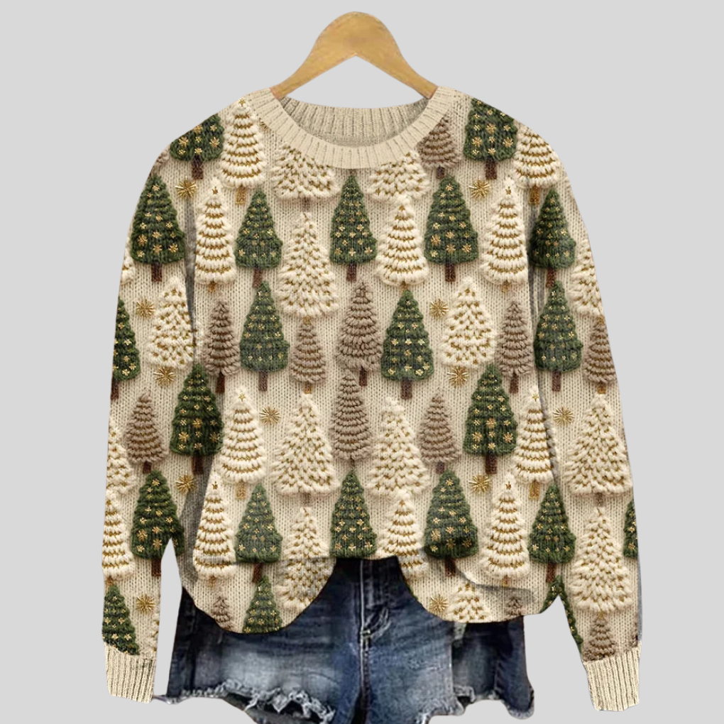 Fun Christmas Crew Neck Sweater - Vossary