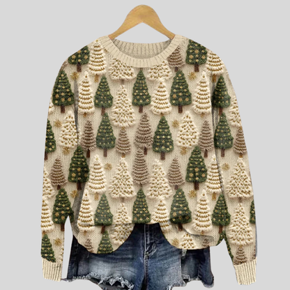 Fun Christmas Crew Neck Sweater - Vossary