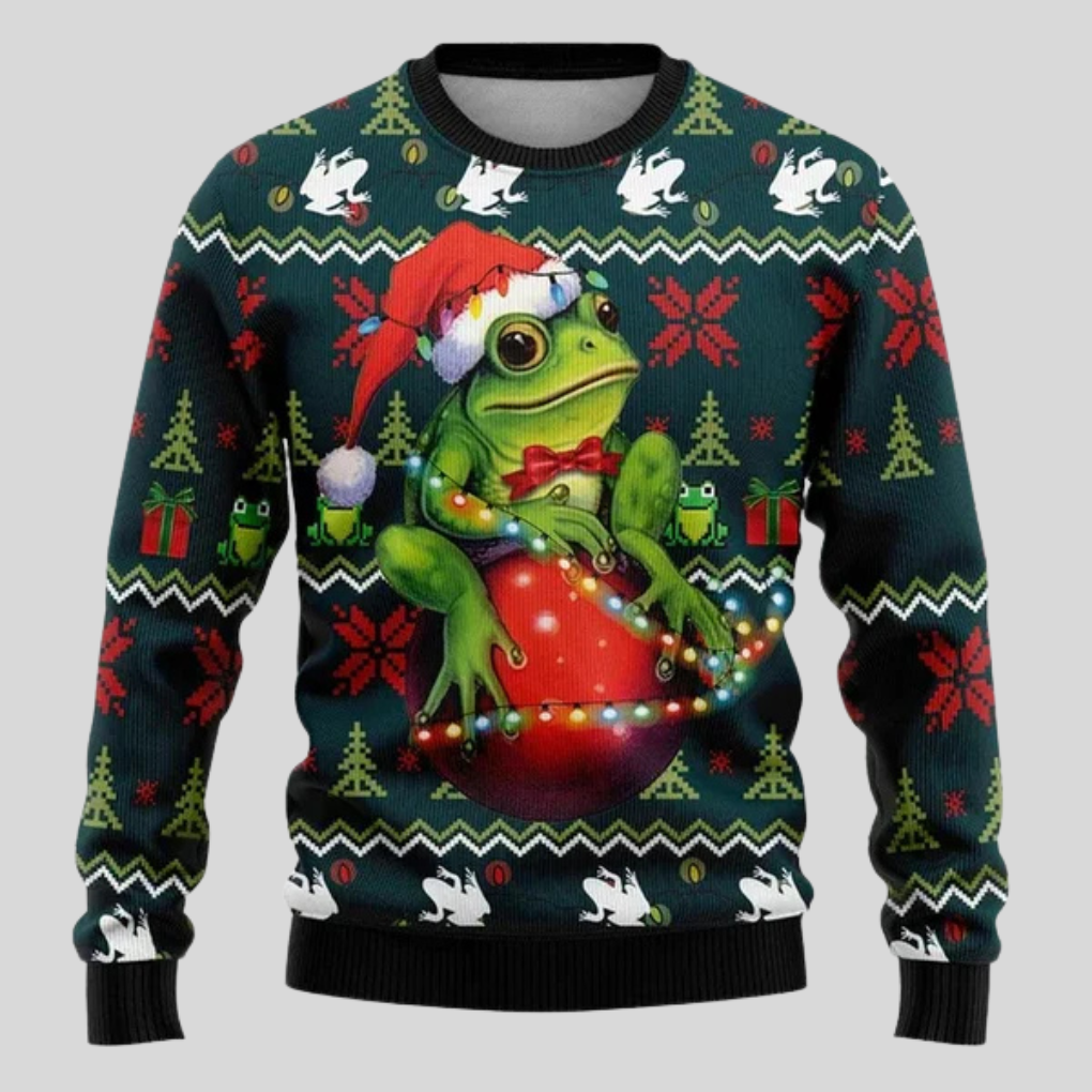 Funny Holiday Knit Sweater - Vossary