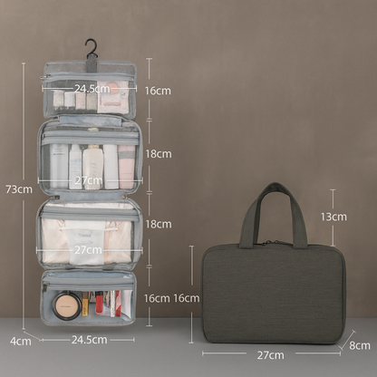 Travel Toiletry Bag Storage Case - Vossary