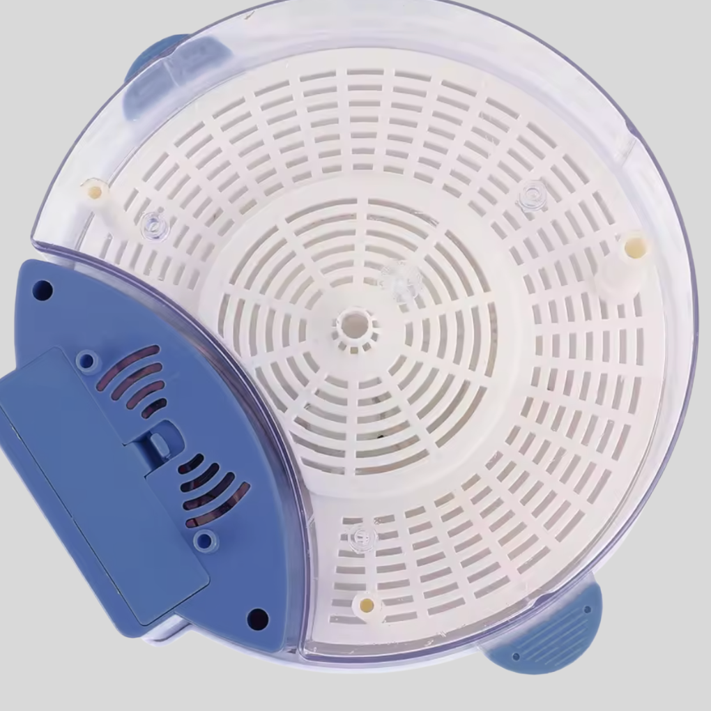 Quiet Non-Toxic Electric Fly Catcher Device