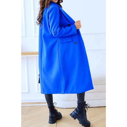 Warm Wool Women's Double Breasted Coat