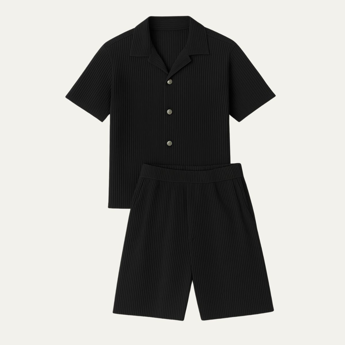 Relaxed Natural Cotton Summer Set