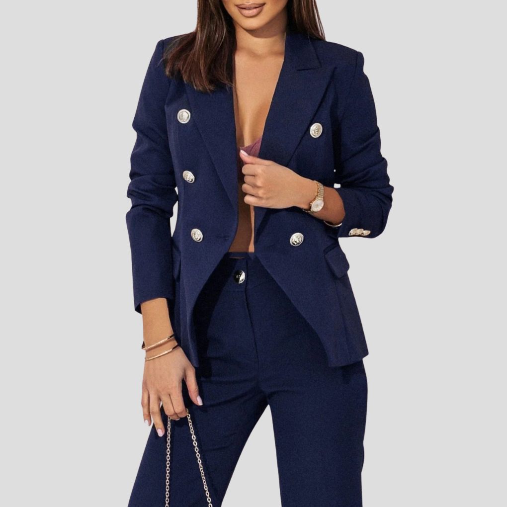 Classic Ladies Business Jacket Set