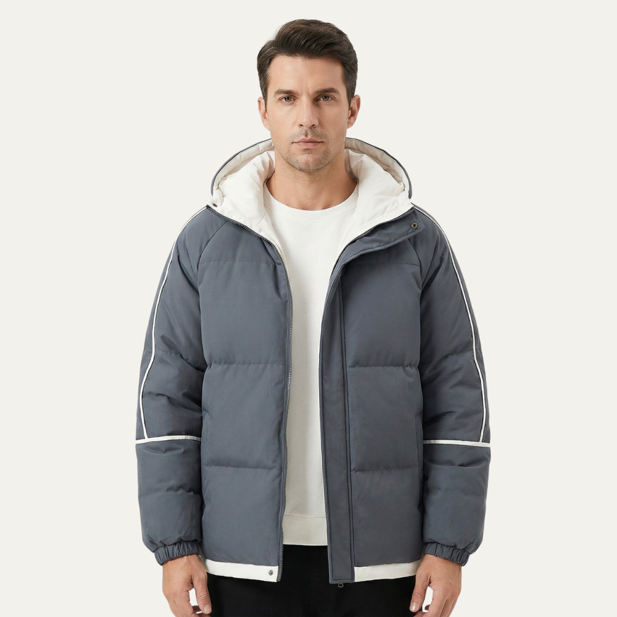 Premium Men's Waterproof Puffer Parka Jacket