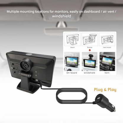Wireless Solar HD Backup Camera - Vossary