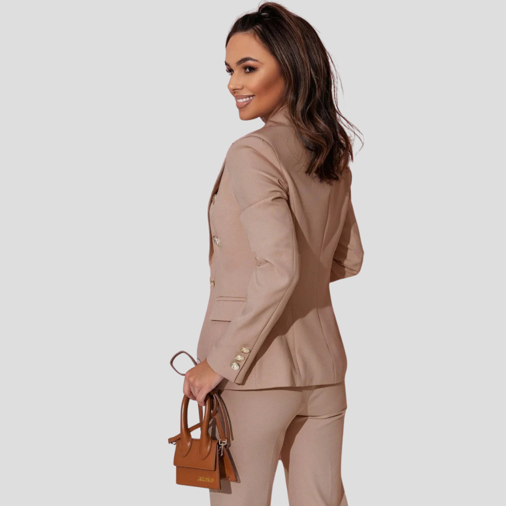 Classic Ladies Business Jacket Set