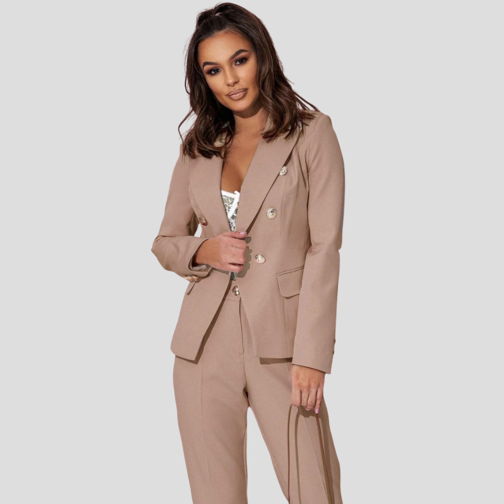 Classic Ladies Business Jacket Set