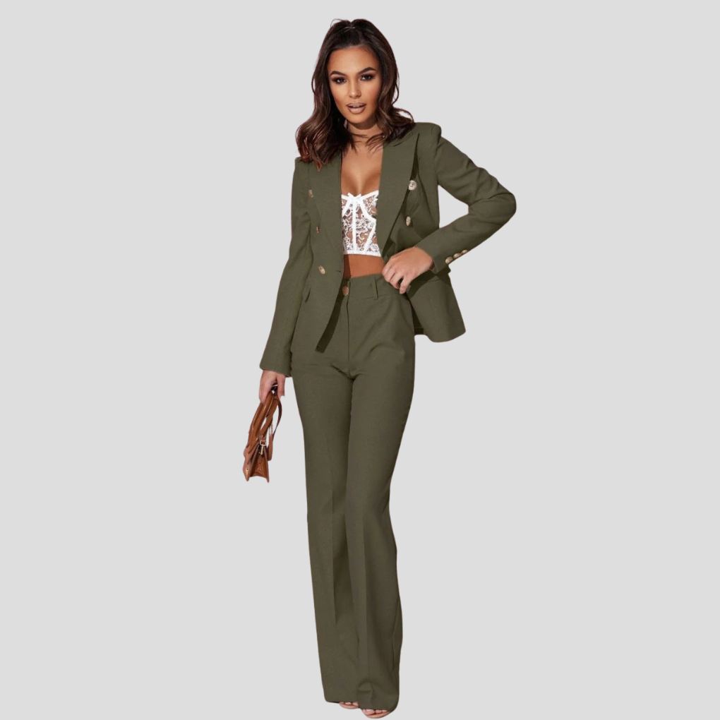 Classic Ladies Business Jacket Set