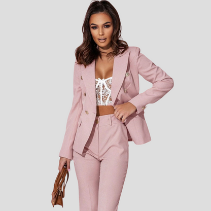Classic Ladies Business Jacket Set