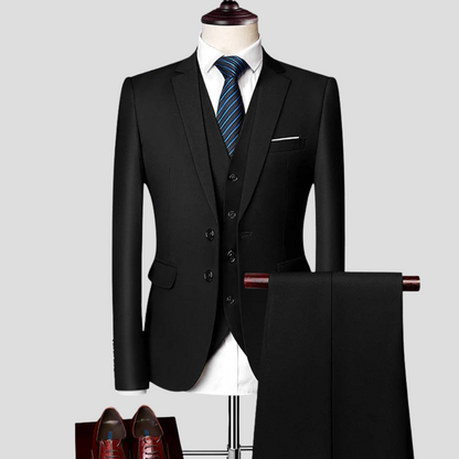 Classic Business Navy Suit Set