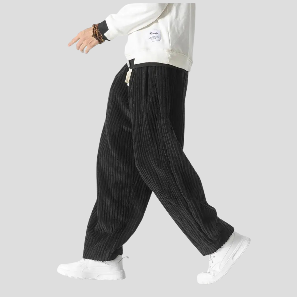 Relaxed Fit Straight Leg Pants