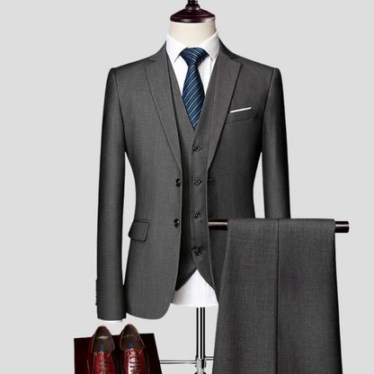 Classic Business Navy Suit Set