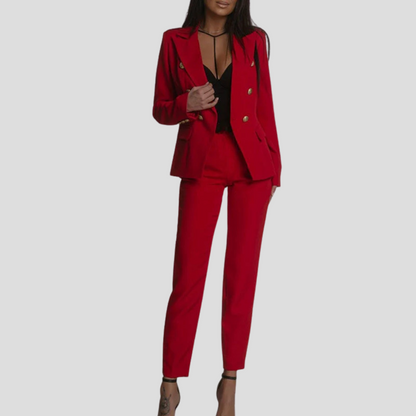 Classic Ladies Business Jacket Set