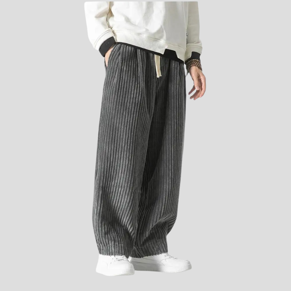Relaxed Fit Straight Leg Pants