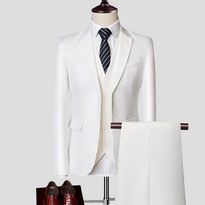 Classic Business Navy Suit Set