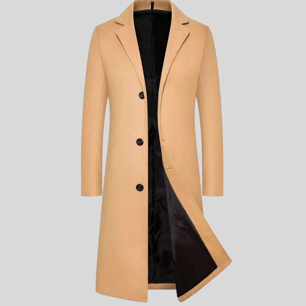 Classic Men's Wool Winter Coat