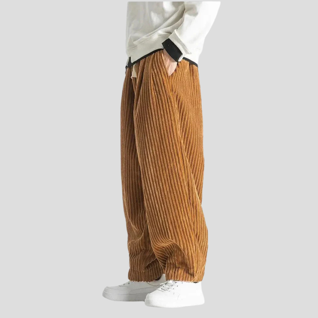 Relaxed Fit Straight Leg Pants