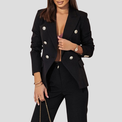 Classic Ladies Business Jacket Set