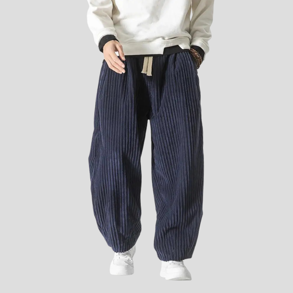 Relaxed Fit Straight Leg Pants