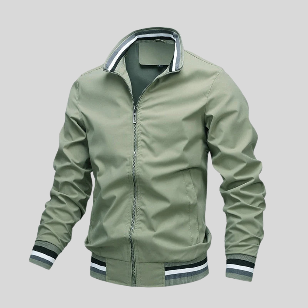 Waterproof Men's Lightweight Windbreaker Jacket