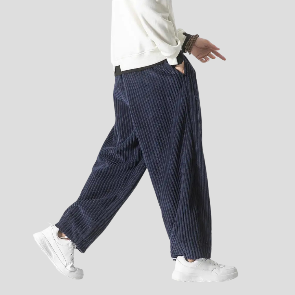 Relaxed Fit Straight Leg Pants