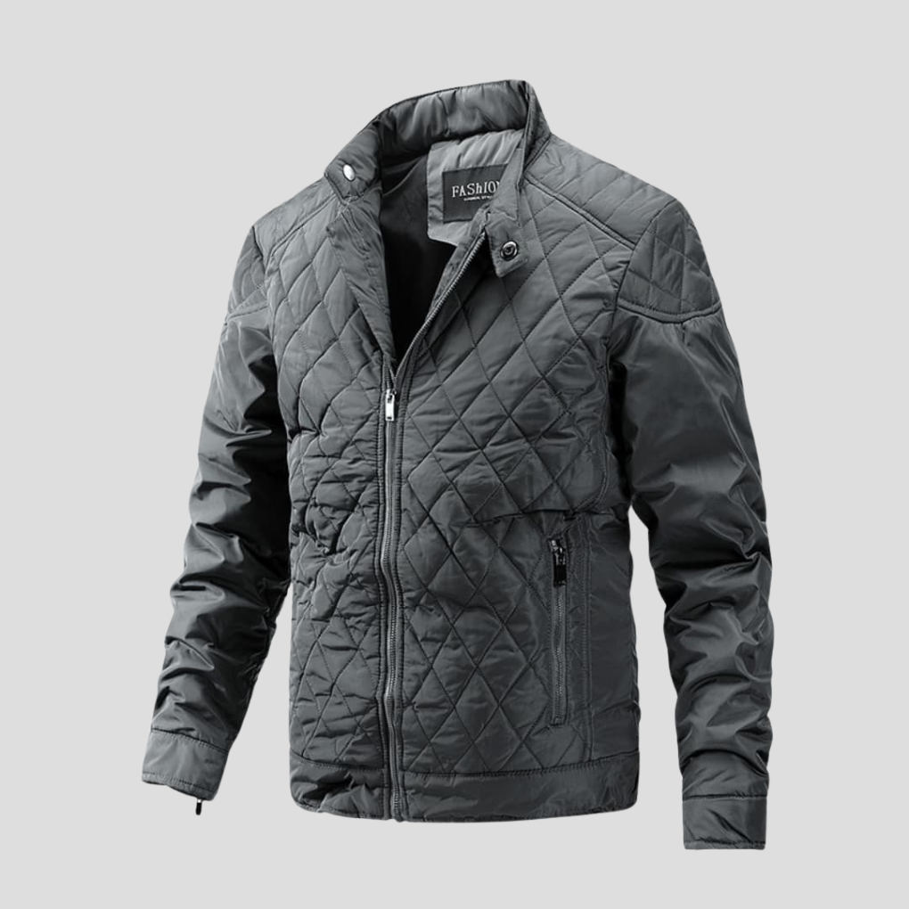 Men's Insulated Padded Coat – Smart Winter Jacket