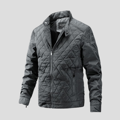 Men's Insulated Padded Coat – Smart Winter Jacket