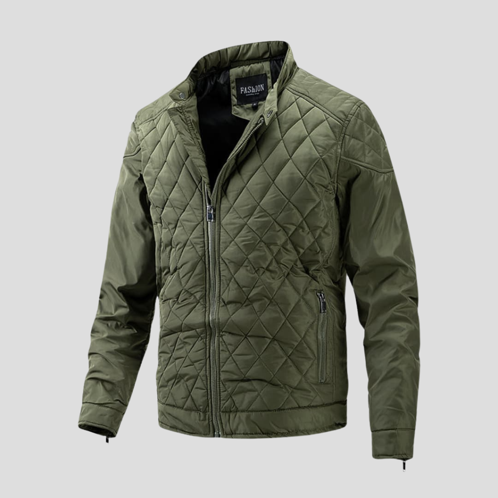 Men's Insulated Padded Coat – Smart Winter Jacket