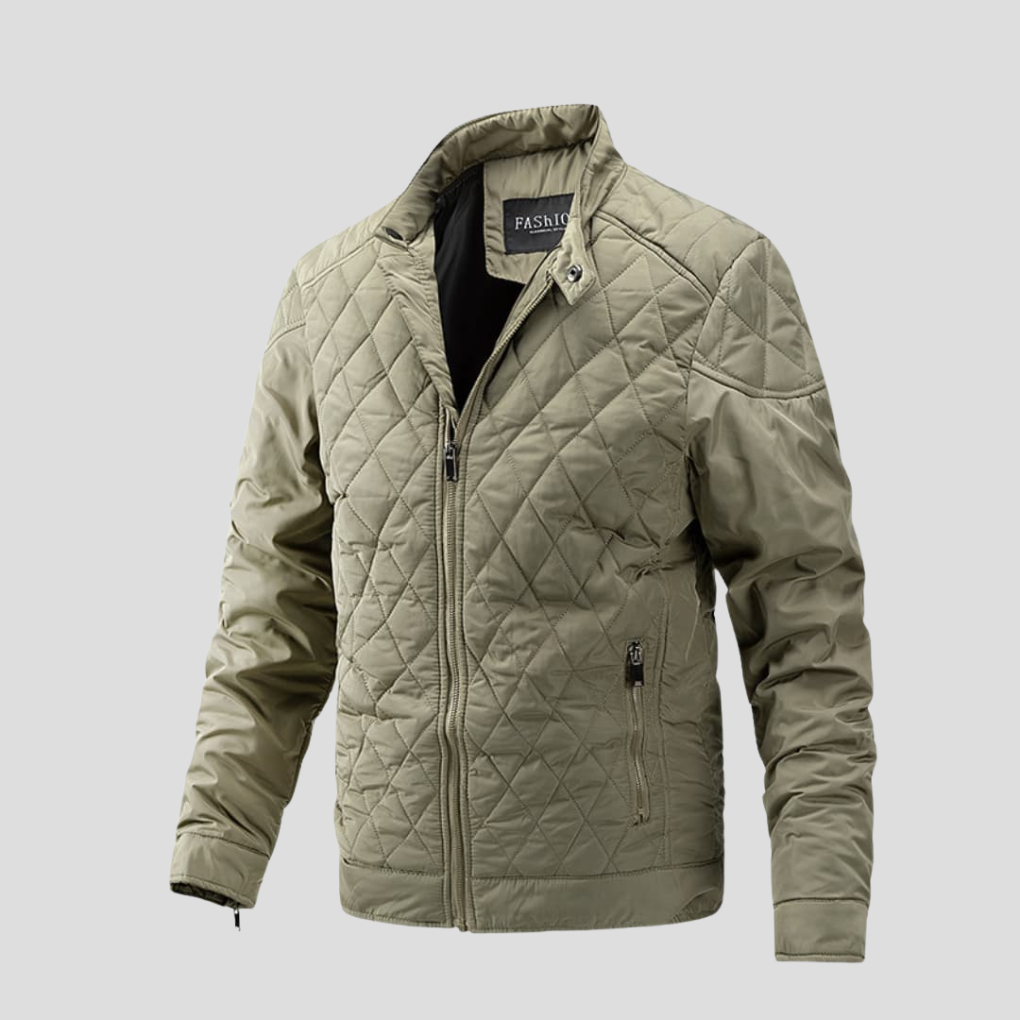 Men's Insulated Padded Coat – Smart Winter Jacket