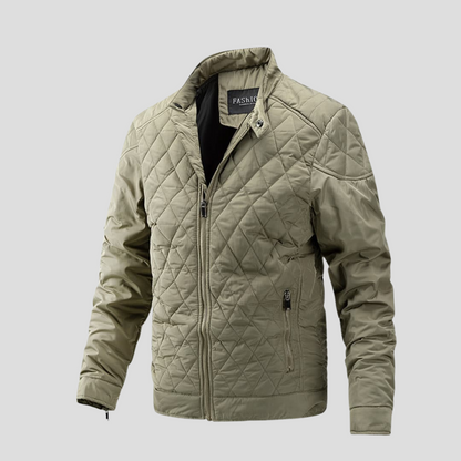 Men's Insulated Padded Coat – Smart Winter Jacket