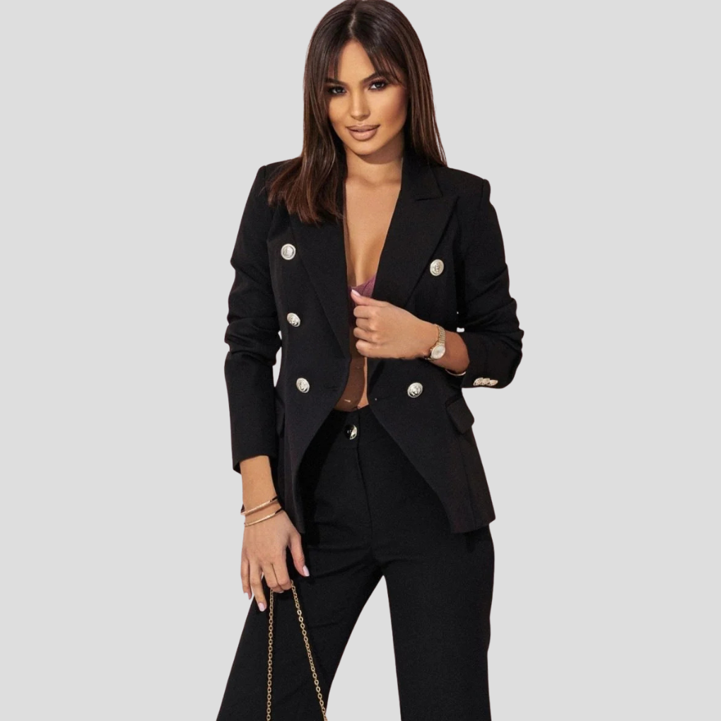 Classic Ladies Business Jacket Set
