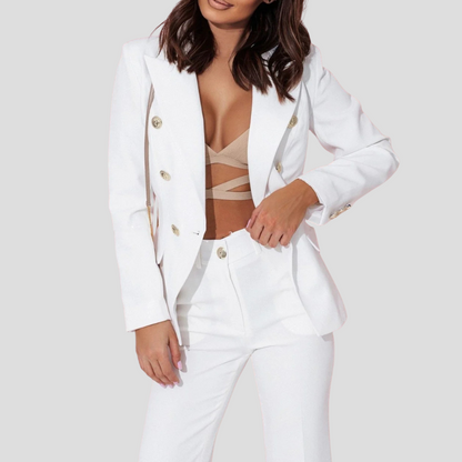 Classic Ladies Business Jacket Set