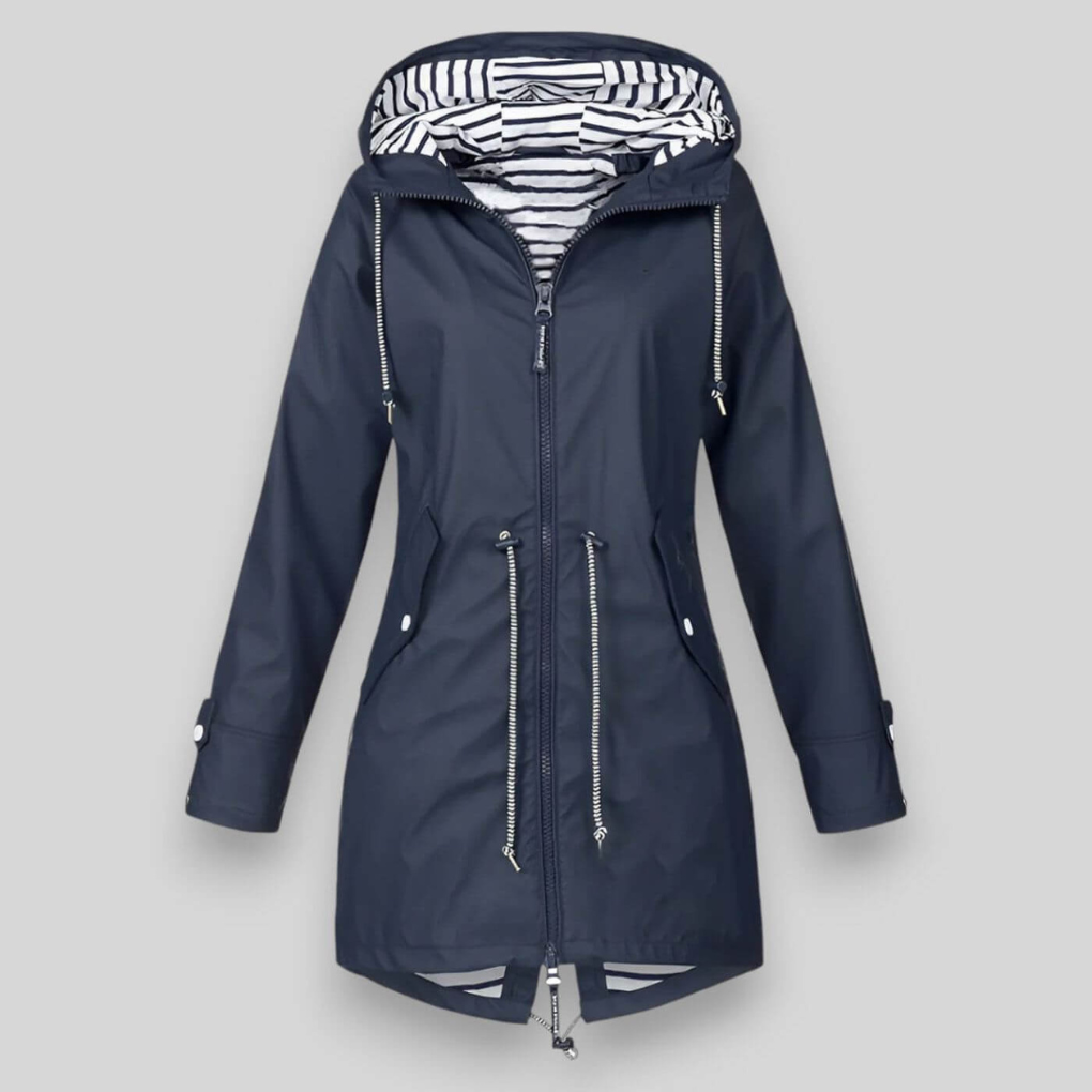 Ladies Waterproof Windbreaker Coat