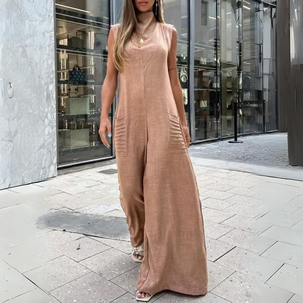 Loose Fit Womens Summer Jumpsuit - EasyApparels