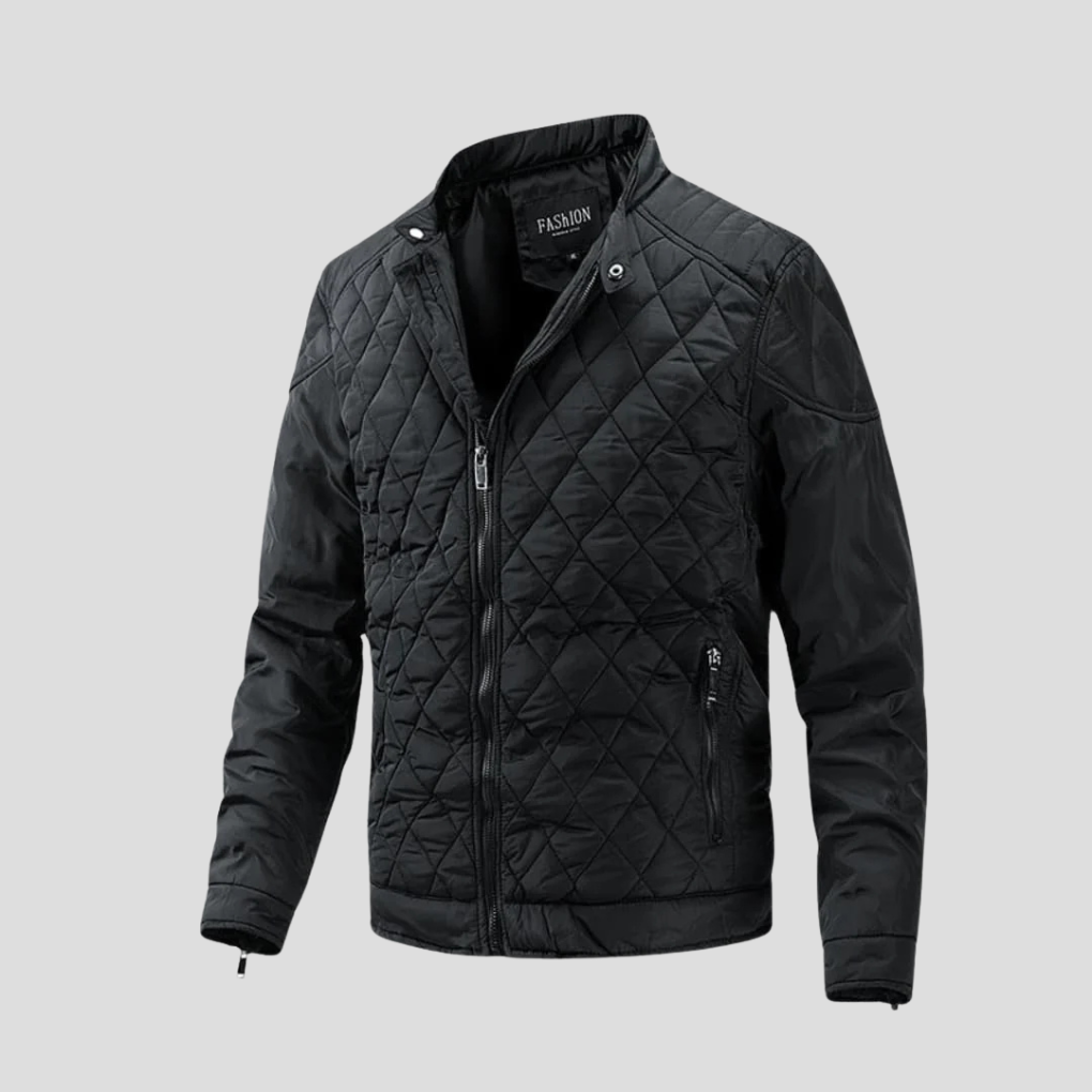 Men's Insulated Padded Coat – Smart Winter Jacket - Vossary