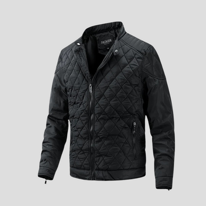Men's Insulated Padded Coat – Smart Winter Jacket - Vossary