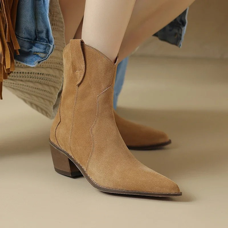 Stylish Country Ankle Boots