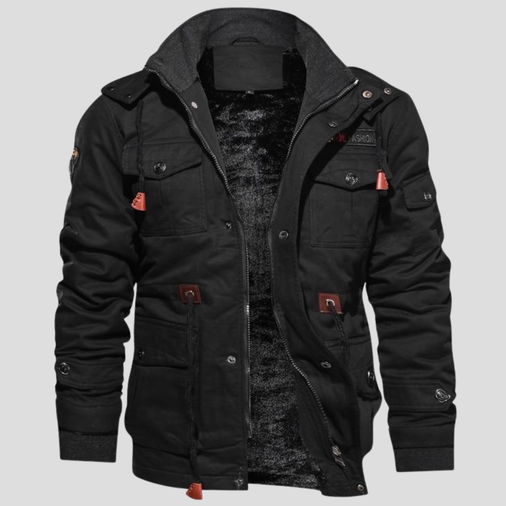 Warm Waterproof Men's Winter Jacket - Vossary