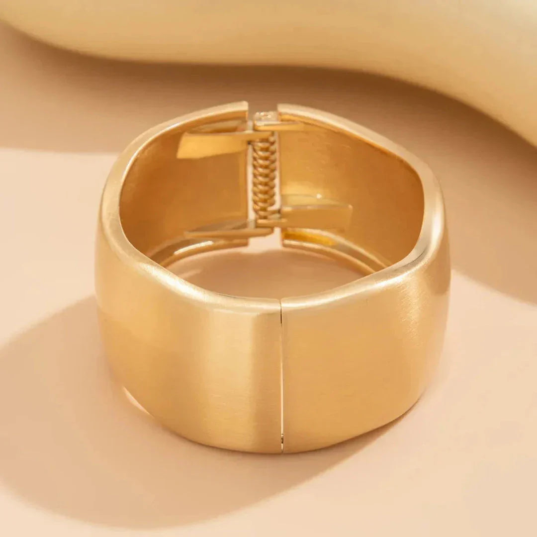 Metallic Silver Tone Bangles