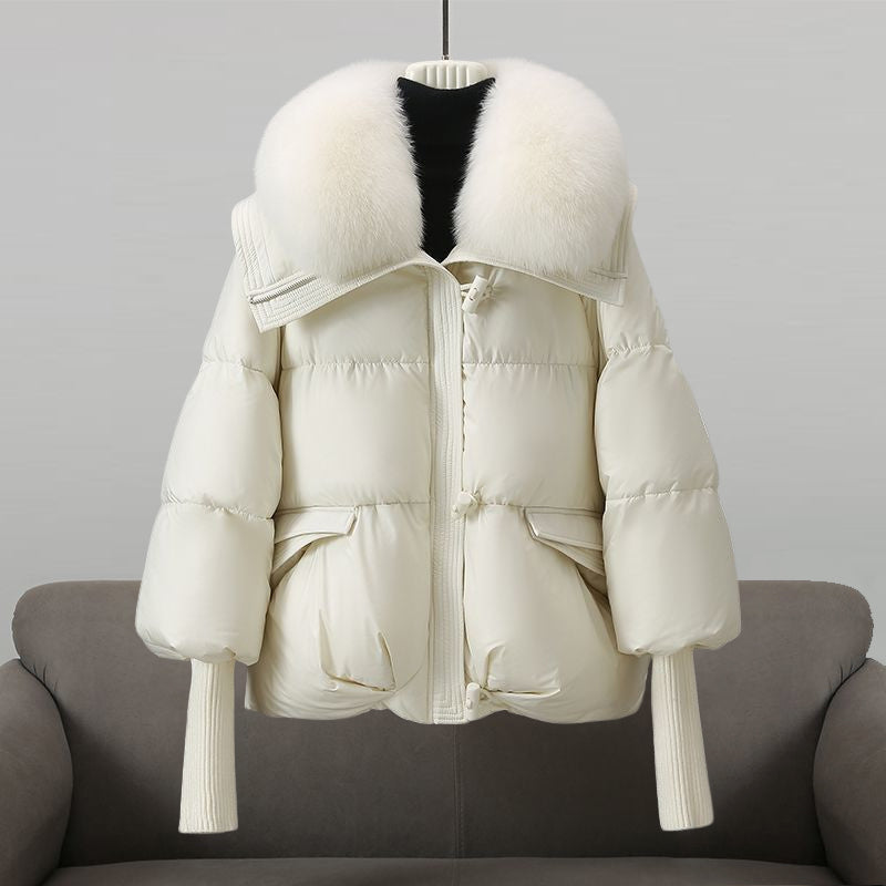 Cozy Down Filled Parka Jacket for Women