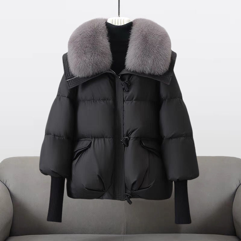 Insulated Faux Fur Parka Coat for Women - Vossary