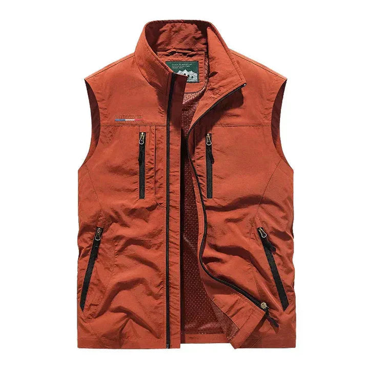 Warm Waterproof Men's Gilet Jacket - Vossary