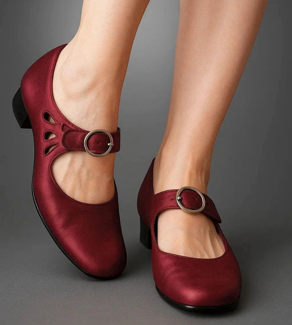 Classic Women's Mary Jane Flat Shoes - Comfortable Style - EasyApparels